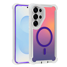 Laser Magnetic Shockproof Colorful Case  - PURPLE  for Galaxy S26 Ultra (Only Ground Shipping)