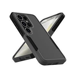 Dual Layers Shockproof Strong Case  w/Ring - BLACK for Galaxy S26 Ultra (Only Ground Shipping)