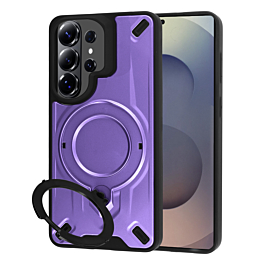 Galaxy S26 Ultra Rugged Magnetic Armor Case - PURPLE (Only Ground Shipping)