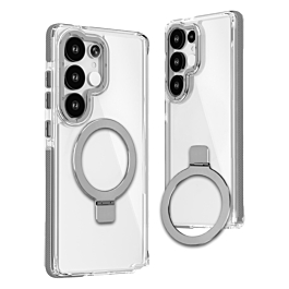 Magnetic Circle Stand with MagSafe Case - GRAY for Galaxy S26 Ultra (Only Ground Shipping)