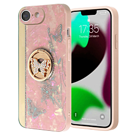 Luxury Diamond Shiny Cases - (PINK) for iPhone 16e / 17e (Only Ground Shipping)