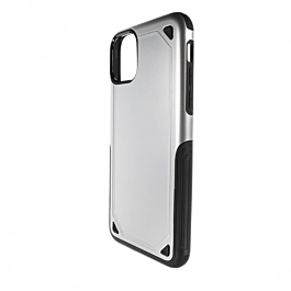 Armor Dual Layer Impact Shockproof Cover - SILVER for iPhone 11 Pro Max (Only Ground Shipping)