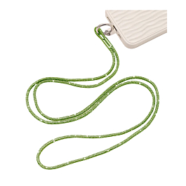 Crystal Neck Lanyard Keychain - GREEN (Only Ground Shipping)