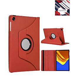 360 Degree Rotating Swivel Stand Case - RED for Galaxy Tab A9 Plus 2023 (11") / Tab A11 Plus 2025 (11") (Only Ground Shipping)