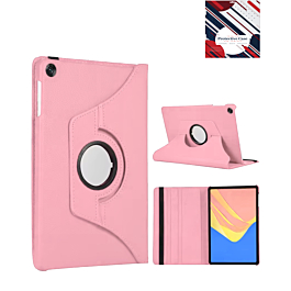360 Degree Rotating Swivel Stand Case - PINK for Galaxy Tab A9 Plus 2023 (11") / Tab A11 Plus 2025 (11") (Only Ground Shipping)