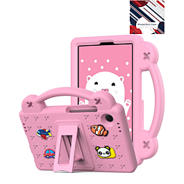 EVA Shockproof Handle Case for Galaxy Tab A9 Plus 2023 (11") / Tab A11 Plus 2025 (11") - PINK (Only Ground Shipping)