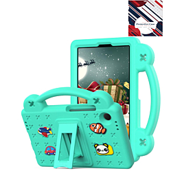 EVA Shockproof Handle Case for Galaxy Tab A9 Plus 2023 (11") / Tab A11 Plus 2025 (11") - GREEN (Only Ground Shipping)