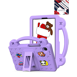 EVA Shockproof Handle Case for Galaxy Tab A9 Plus 2023 (11") / Tab A11 Plus 2025 (11") - PURPLE (Only Ground Shipping)