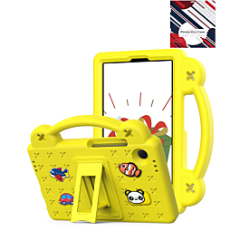 EVA Shockproof Handle Case for Galaxy Tab A9 Plus 2023 (11") / Tab A11 Plus 2025 (11") - YELLOW (Only Ground Shipping)