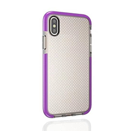 Mesh Sport Case Cover - PURPLE for iPhone XR (Only Ground Shipping)