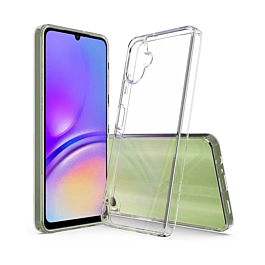 Galaxy A06 Hybrid Case with Air Cushion Technology - CLEAR (Only Ground Shipping)
