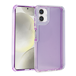 Transparent TPU Case - PURPLE for Galaxy A06 (Only Ground Shipping)