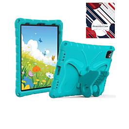 Big Butterfly Case - TEAL for iPad 10 2022 (10.9") / iPad 11 (A16) / Air 11 2024 / Air 4 / Air 5 / Pro 11 (All Models) (Only Ground Shipping)