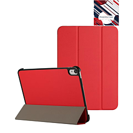 Smart Shockproof Stand Case - RED for iPad Air 11 / 2024 / Air 4 / Air 5 / Pro 11 (1st / 2nd / 3rd / 4th) (Only Ground Shipping)