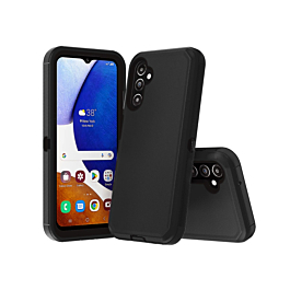 Heavy Duty Case for Galaxy A15 (BLACK) (Only Ground Shipping)