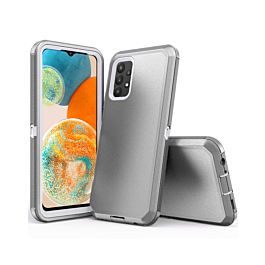 Heavy Duty Case for Galaxy A23 5G (GRAY & WHITE) (Only Ground Shipping)