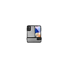 Matte Silicone Frame Shockproof Case - BLACK for Galaxy A36 / A37 (Only Ground Shipping)