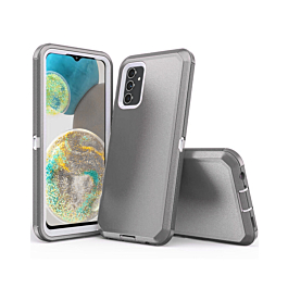 Heavy Duty Case for A54 5G (DARK GRAY & WHITE) (Only Ground Shipping)