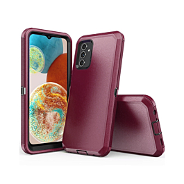 Heavy Duty Case for A54 5G (MAROON & BLACK) (Only Ground Shipping)