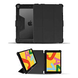 Heavy Duty Full Body Smart Cover - BLACK for iPad Air 4 / 5 / Pro 11 (Only Ground Shipping)