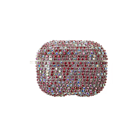 Bling Diamond Dual Layer Protection Case - Style 23 for AirPods 1/2 (Only Ground Shipping)