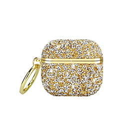 Bling Diamond Dual Layer Protection Case - Style 4 for AirPods 1/2 (Only Ground Shipping)