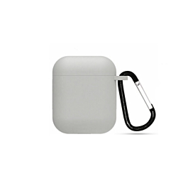 AirPods 1/2 Silicone Case - STONE GRAY (Only Ground Shipping)