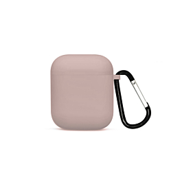 AirPods 1/2 Silicone Case - SAND PINK (Only Ground Shipping)