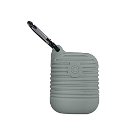 AirPods 1/2 Case with Anti - Lost Strap (GRAY) (Only Ground Shipping)