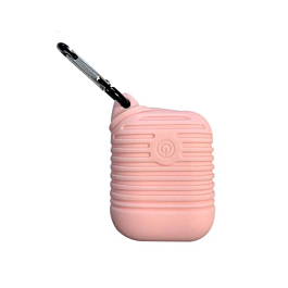 AirPods 1/2 Case with Anti - Lost Strap (PINK) (Only Ground Shipping)