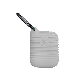 AirPods 1/2 Case with Anti - Lost Strap WHITE (Only Ground Shipping)
