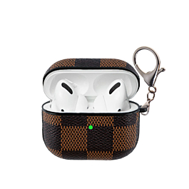 AirPods 3 Fashion Leather Case - BROWN (Only Ground Shipping)