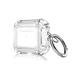 AirPods 3 Rugged Ring Shockproof Armor Case - CLEAR (Only Ground Shipping)