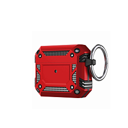 AirPods 3 TPU Rugged Shockproof Armor Case - RED (Only Ground Shipping)