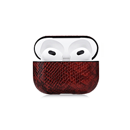 Snake Fashion Leather Case - Style 22 for AirPods 3 (Only Ground Shipping)