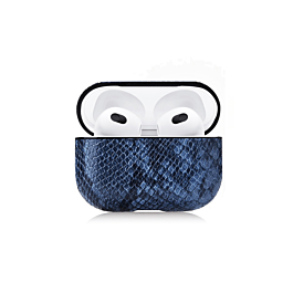 Snake Fashion Leather Case - Style 23 for AirPods 3 (Only Ground Shipping)