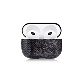Snake Fashion Leather Case - Style 25 for AirPods 3 (Only Ground Shipping)