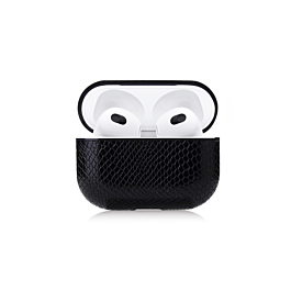 Snake Fashion Leather Case - Style 26 for AirPods 3 (Only Ground Shipping)