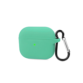 AirPods 3 Silicone Case (TEAL) (Only Ground Shipping)