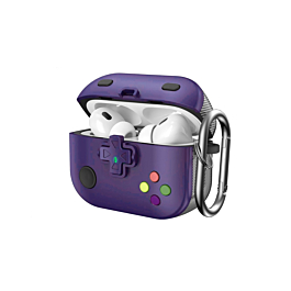 AirPods 3 Game Console Design TPU Case - PURPLE (Only Ground Shipping)