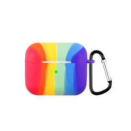 Rainbow Silicone Case - Style 1 for AirPods 3 (Only Ground Shipping)