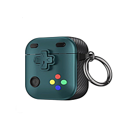 AirPods 4 Game Console Design TPU Case - GREEN  (Only Ground Shipping)