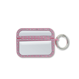 AirPods Pro (2nd Gen) Diamond and Mirror TPU Soft Case - PINK (Only Ground Shipping)