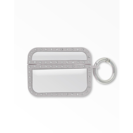 AirPods Pro (2nd Gen) Diamond and Mirror TPU Soft Case - SILVER (Only Ground Shipping)
