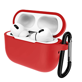 AirPods Pro (2nd Gen) Soft Silicone Case - RED (Only Ground Shipping)