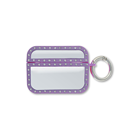AirPods 3 Diamond and Mirror TPU Soft Case - PURPLE (Only Ground Shipping)