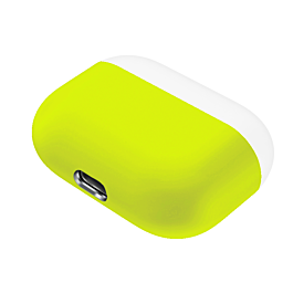 AirPods Pro Thin Silicone Case - YELLOW & WHITE (Only Ground Shipping)