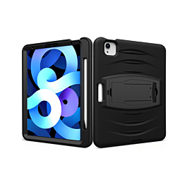 Shockproof Case with Pen Slot - BLACK for iPad Pro 12.9 (3rd / 4th / 5th / 6th) (Only Ground Shipping)