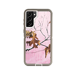 Heavy Duty Case for Galaxy S21 Plus (CAMO PINK) (Only Ground Shipping)