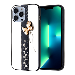 Shiny Butterfly Crystal Case - Style 13 for iPhone 11 Pro (Only Ground Shipping)